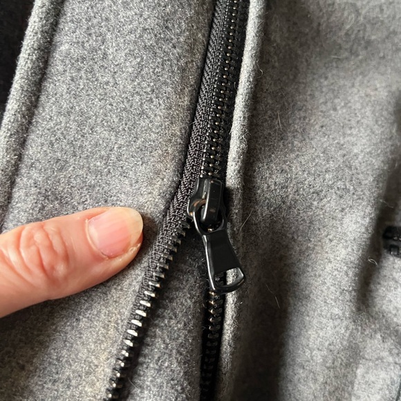 Genuine leather and wool jacket - Picture 12 of 12